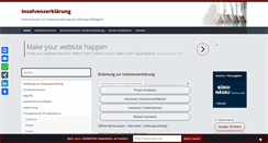 Desktop Screenshot of insolvenzerklaerung.ch